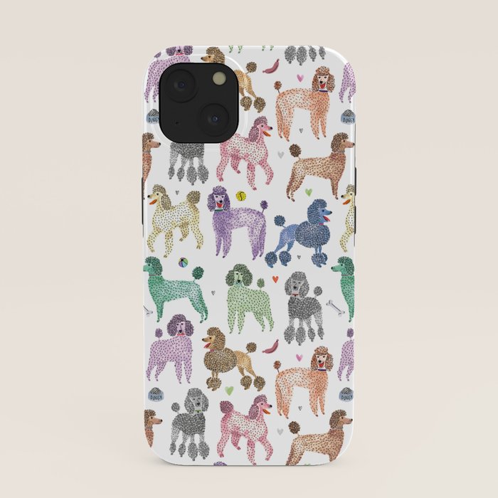 Poodles by Veronique de Jong iPhone Case Gallery Image 37