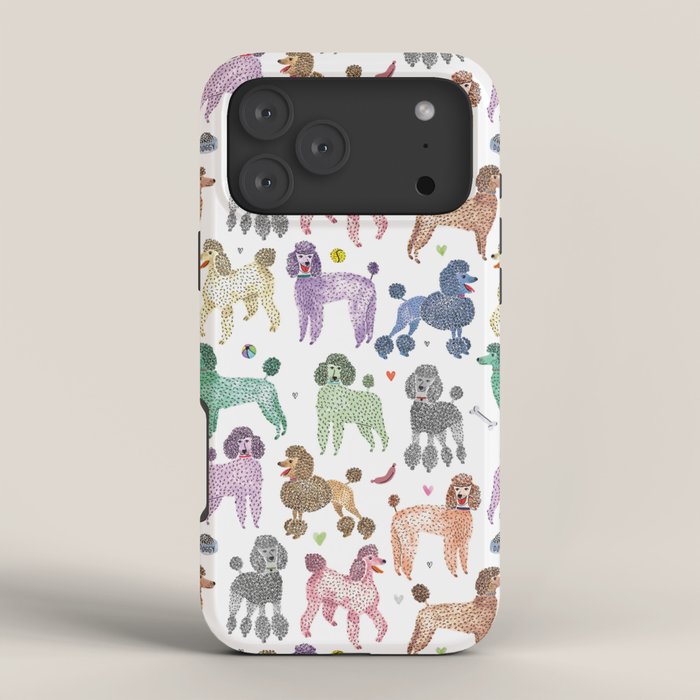Poodles by Veronique de Jong iPhone Case Gallery Image 4
