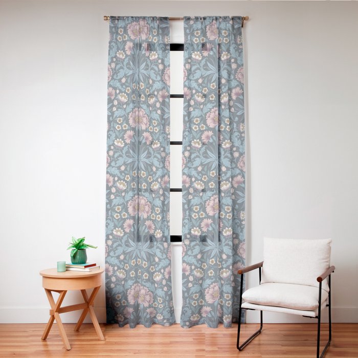 Romantic Botanica - Carnation Window Curtain Gallery Image 20