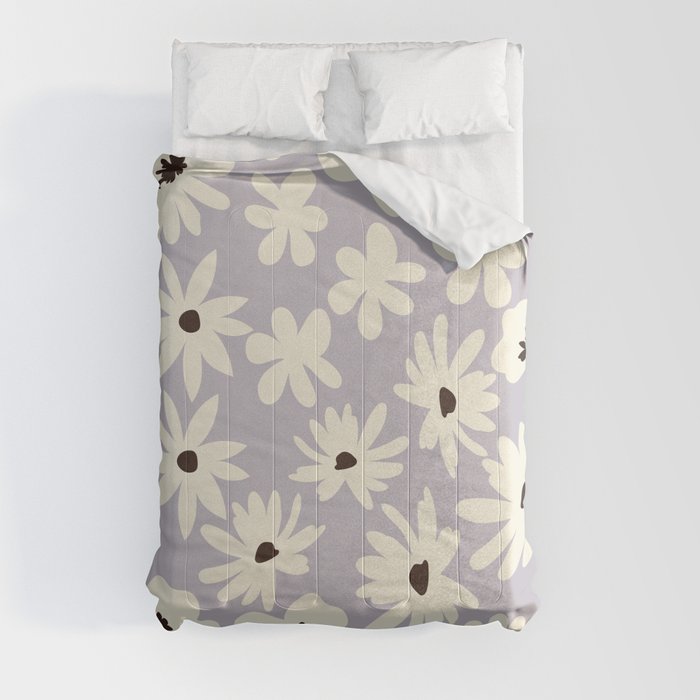 Flower market, Florence, Summer aesthetic Comforter Gallery Image 8