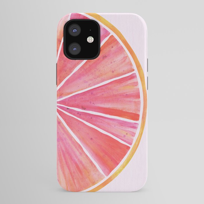 Sunny Grapefruit Watercolor iPhone Case Gallery Image 41