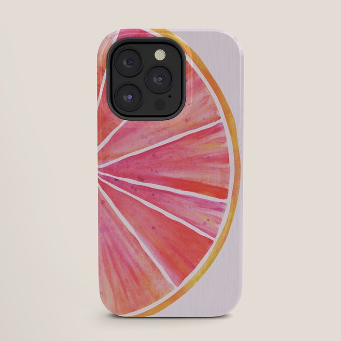 Sunny Grapefruit Watercolor iPhone Case Gallery Image 27