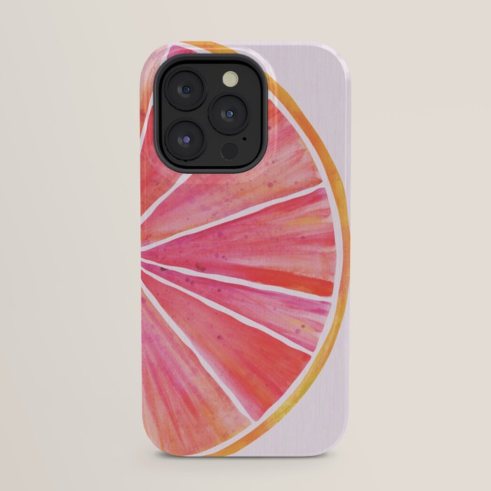 Sunny Grapefruit Watercolor iPhone Case Gallery Image 23