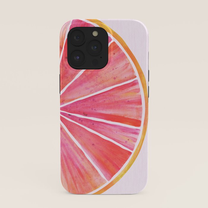 Sunny Grapefruit Watercolor iPhone Case Gallery Image 39