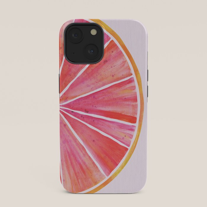 Sunny Grapefruit Watercolor iPhone Case Gallery Image 33