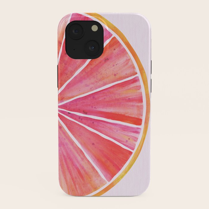 Sunny Grapefruit Watercolor iPhone Case Gallery Image 38