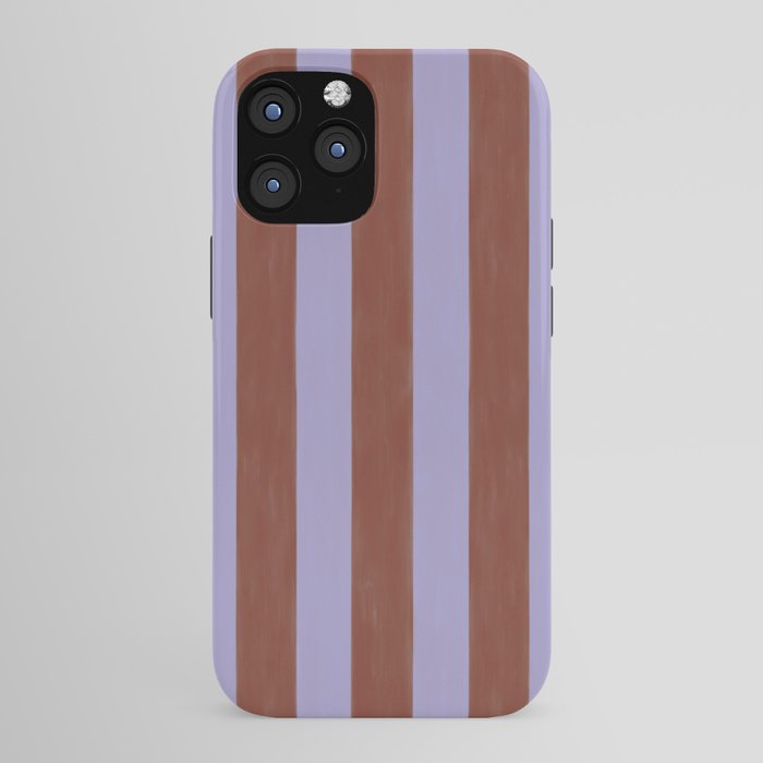 wide stripe in cacao iPhone Case Gallery Image 43