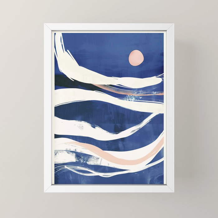 Blue as a Memory Mini Art Print Gallery Image 4