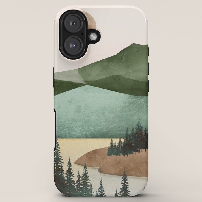 Abstract Art Landscape 16 iPhone Case Gallery Image 5