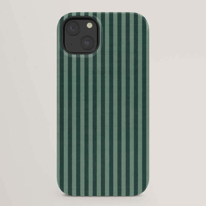 Pinstripe in Green iPhone Case Gallery Image 22