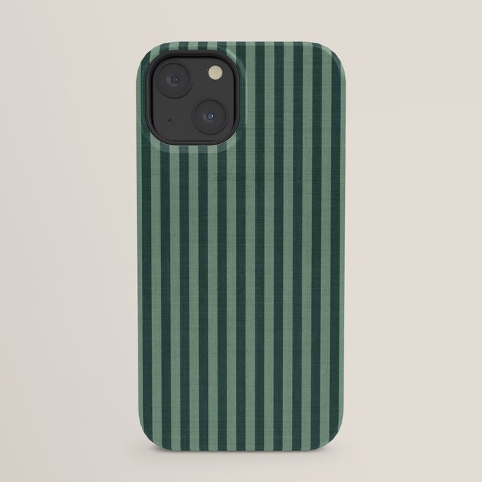 Pinstripe in Green iPhone Case Gallery Image 29