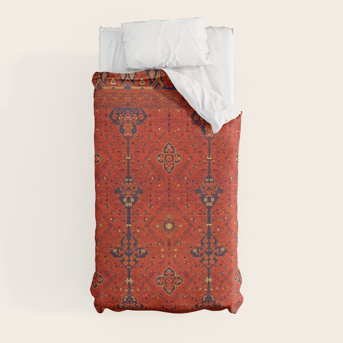 N194 - Red Berber Atlas Oriental Traditional Moroccan Style Duvet Cover Gallery Image 4