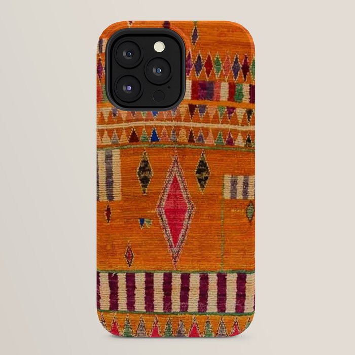 Orange Traditional Moroccan Design iPhone Case Gallery Image 24