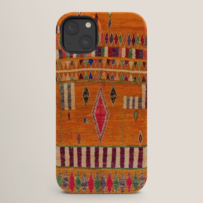 Orange Traditional Moroccan Design iPhone Case Gallery Image 26
