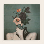 inner garden 3 Wood Wall Art Gallery Image 1