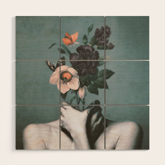 inner garden 3 Wood Wall Art Gallery Image 2