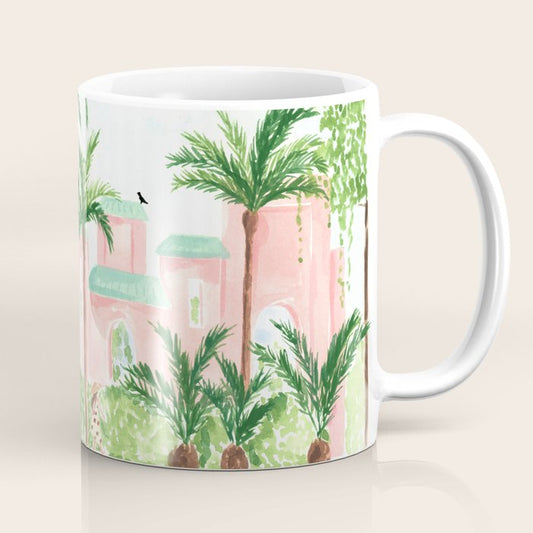 Pink Hotel Coffee Mug Gallery Image 1