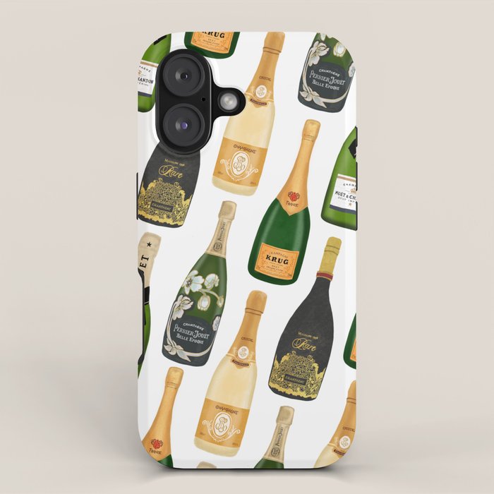 Champagne Bottles iPhone Case Gallery Image 1