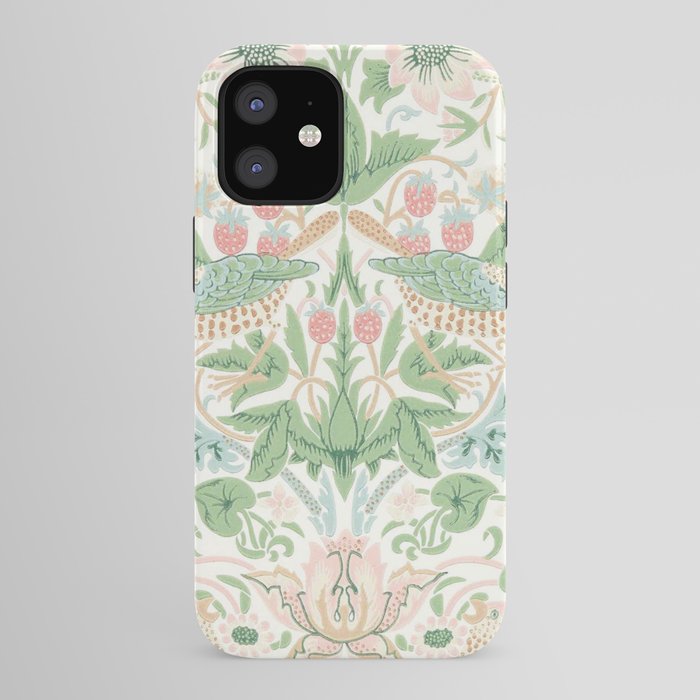 William Morris Strawberry Thief Cochineal Willow iPhone Case Gallery Image 41