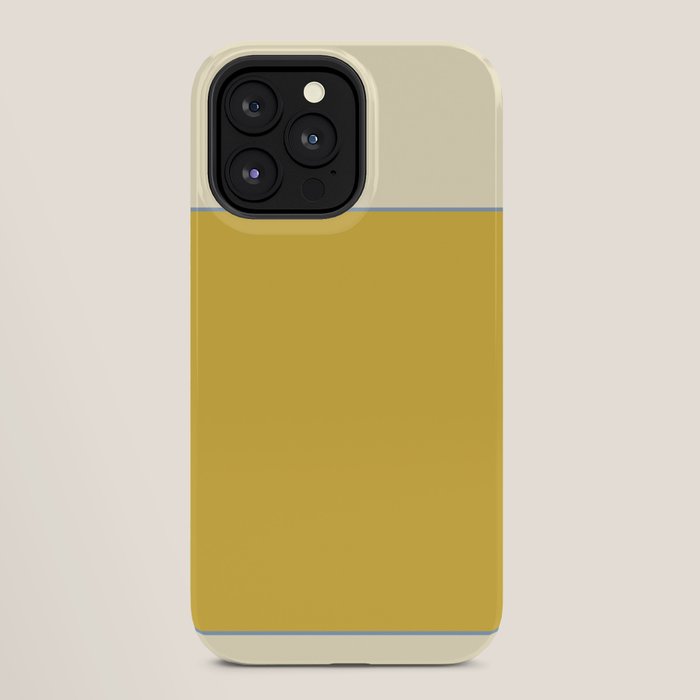 Sunshine Yellow Color Block Warm Vintage iPhone Case Gallery Image 28