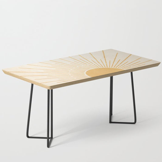 Boho Sun no. 5 Yellow Coffee Table Gallery Image 1