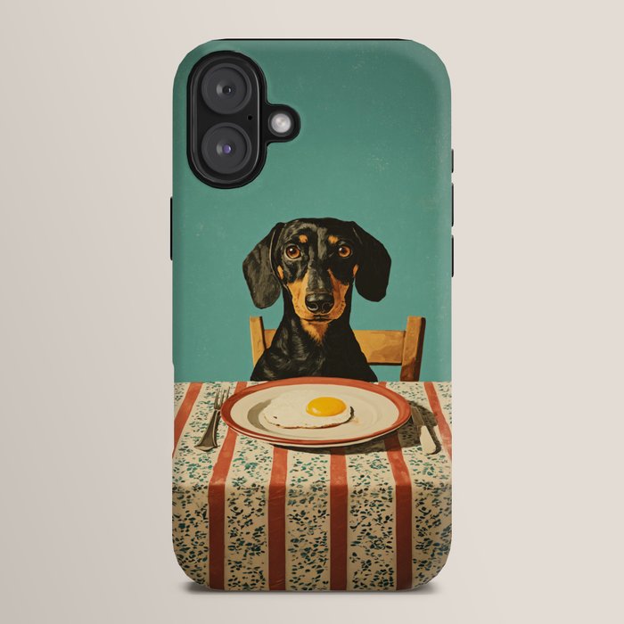 Dachshund Waiting For Breakfast iPhone Case Gallery Image 14