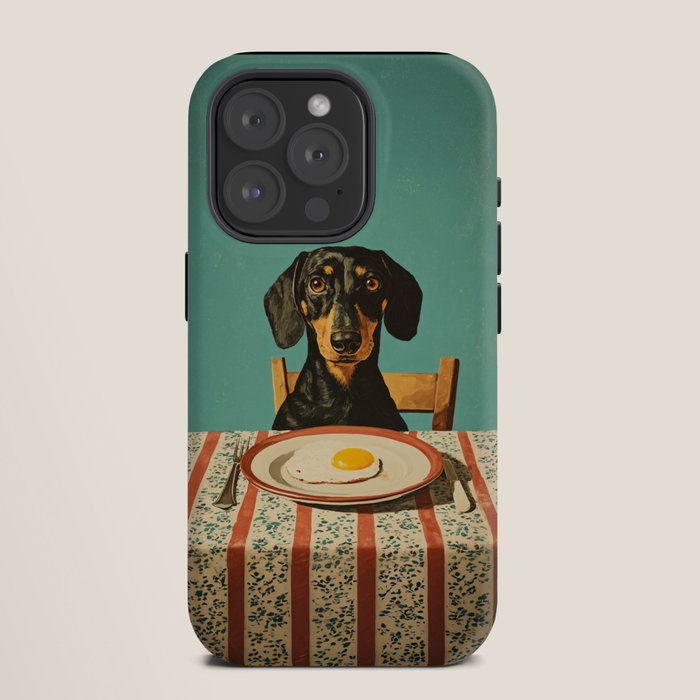 Dachshund Waiting For Breakfast iPhone Case Gallery Image 11