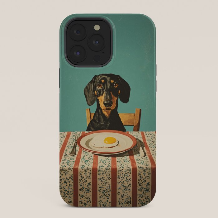 Dachshund Waiting For Breakfast iPhone Case Gallery Image 36