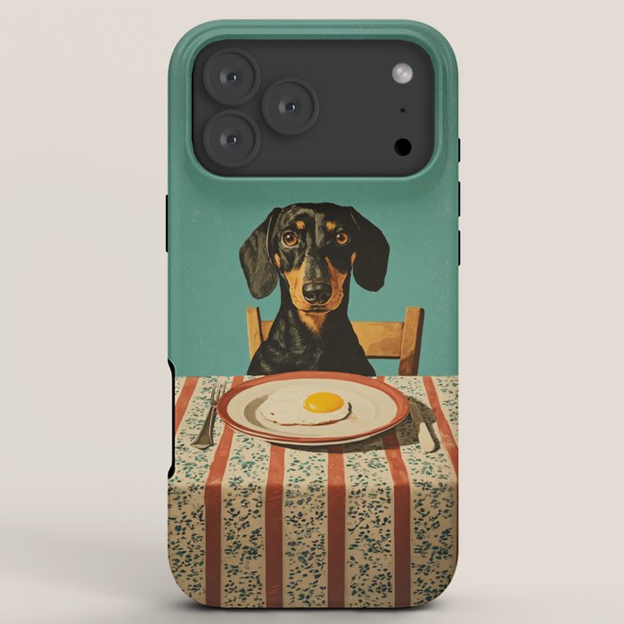Dachshund Waiting For Breakfast iPhone Case Gallery Image 8