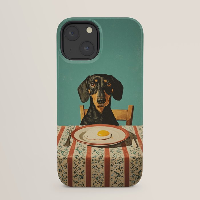 Dachshund Waiting For Breakfast iPhone Case Gallery Image 21