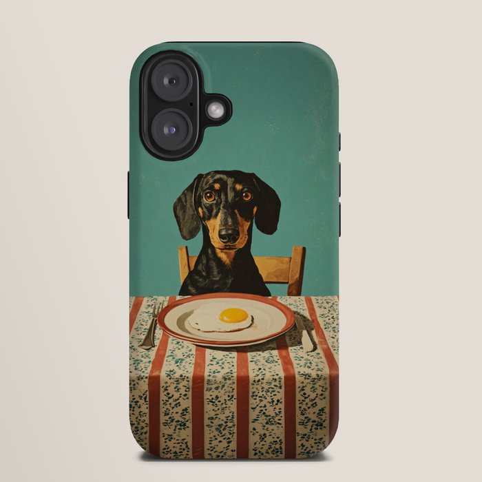 Dachshund Waiting For Breakfast iPhone Case Gallery Image 9