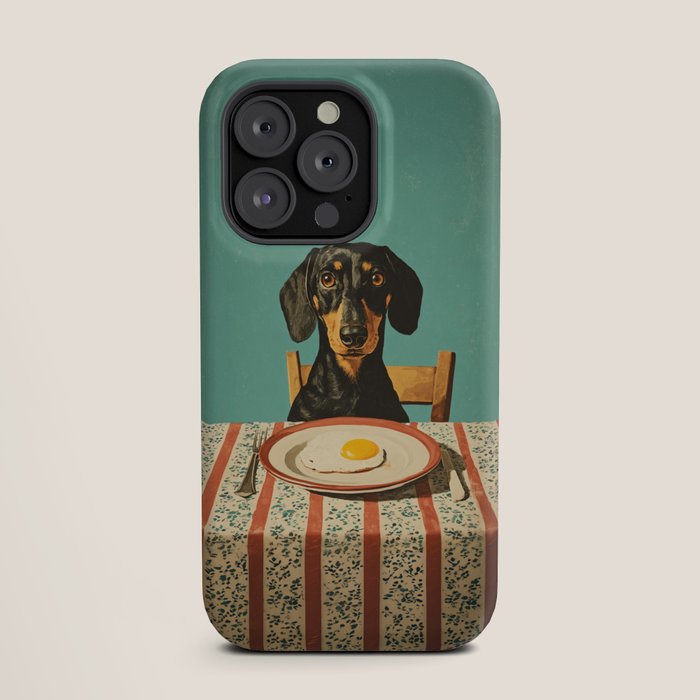 Dachshund Waiting For Breakfast iPhone Case Gallery Image 19
