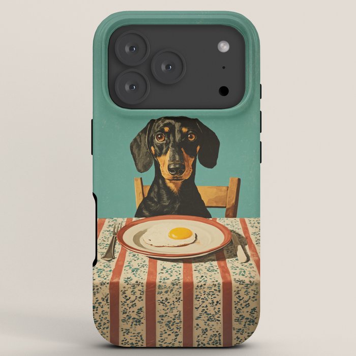 Dachshund Waiting For Breakfast iPhone Case Gallery Image 7