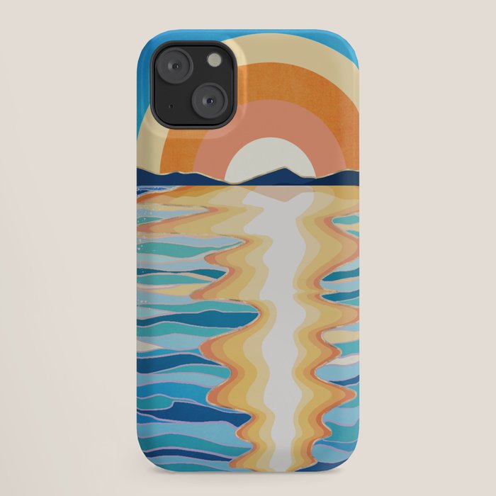 Retro Ocean Sun iPhone Case Gallery Image 18