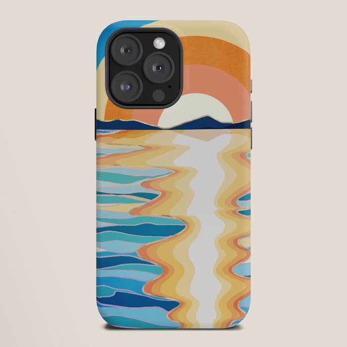 Retro Ocean Sun iPhone Case Gallery Image 12