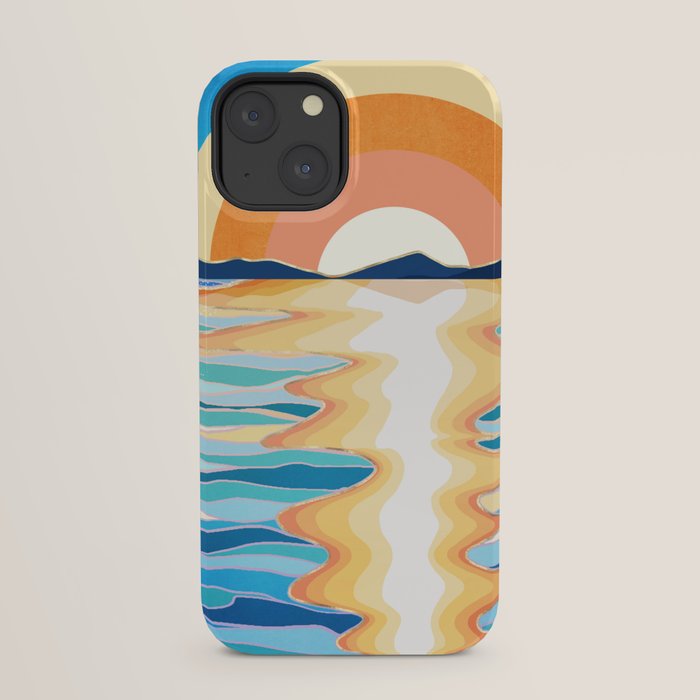 Retro Ocean Sun iPhone Case Gallery Image 21