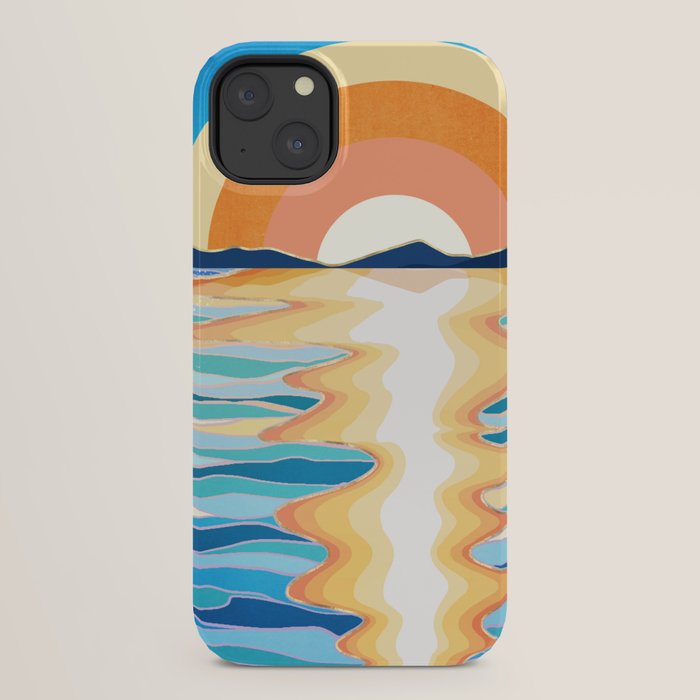 Retro Ocean Sun iPhone Case Gallery Image 30