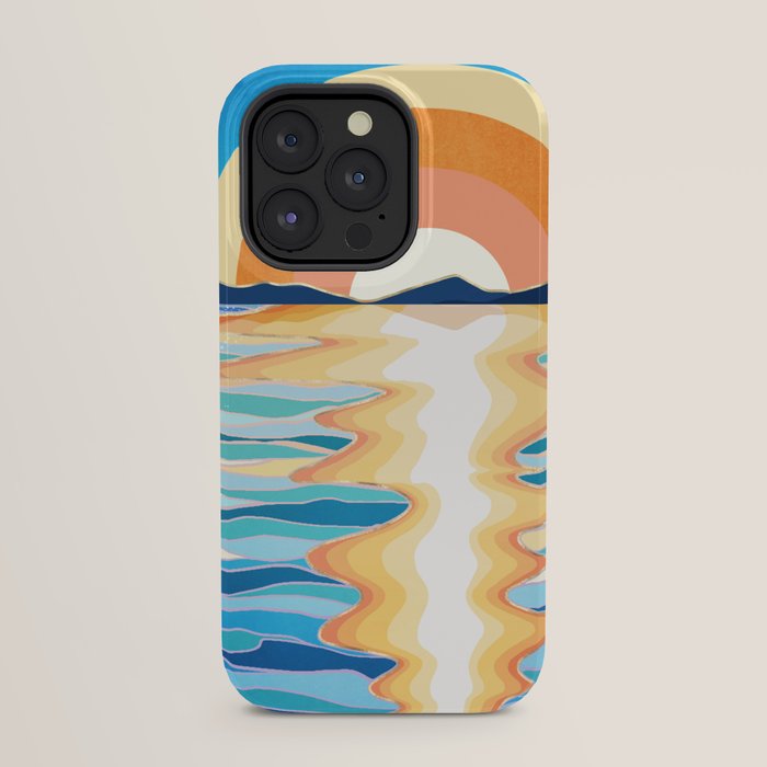 Retro Ocean Sun iPhone Case Gallery Image 23