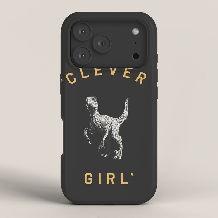 Clever Girl (Dark) iPhone Case Gallery Image 3