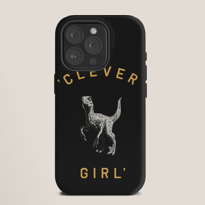 Clever Girl (Dark) iPhone Case Gallery Image 11