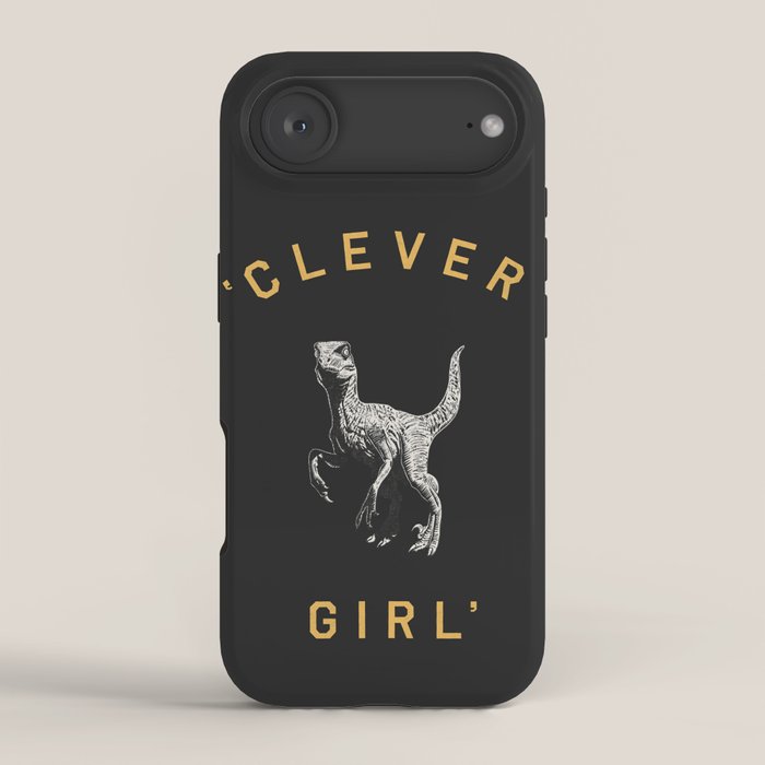 Clever Girl (Dark) iPhone Case Gallery Image 2