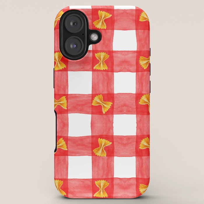 Gingham Pasta iPhone Case Gallery Image 5