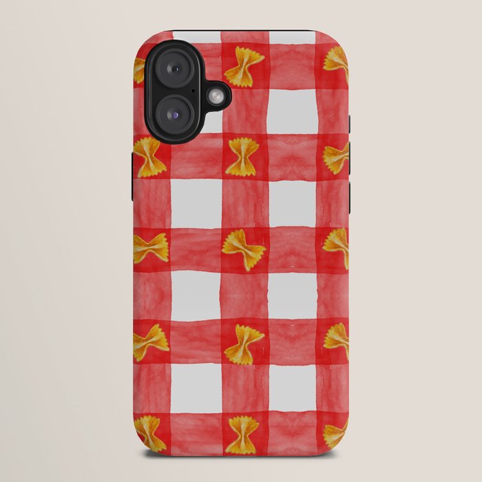 Gingham Pasta iPhone Case Gallery Image 10