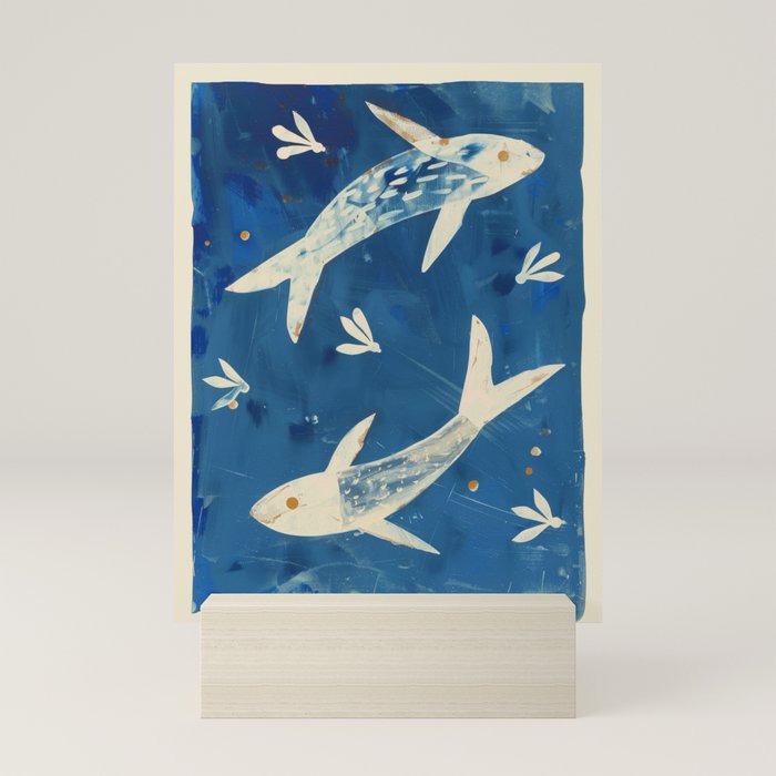 Zen Pond Art Mini Art Print Gallery Image 5