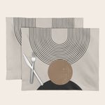 Mid Century Modern Abstract Art 10 Placemat Gallery Image 1