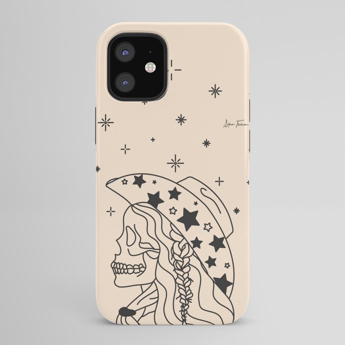 Love or Die Tryinâ - Rhinestone Cowgirl Black & Cream iPhone Case Gallery Image 42
