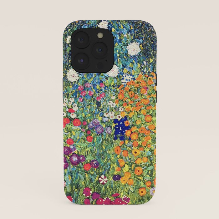 Gustav Klimt Flower Garden 2 iPhone Case Gallery Image 39