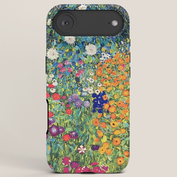 Gustav Klimt Flower Garden 2 iPhone Case Gallery Image 6