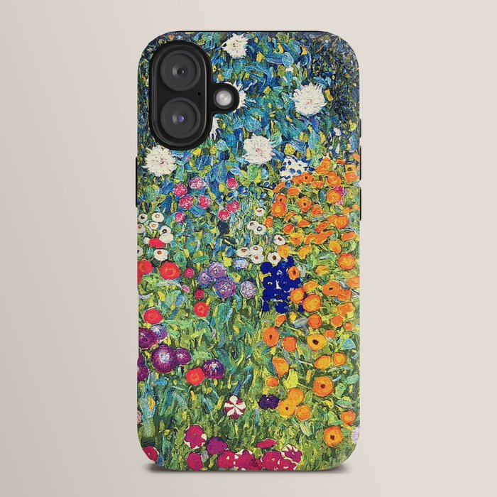 Gustav Klimt Flower Garden 2 iPhone Case Gallery Image 14