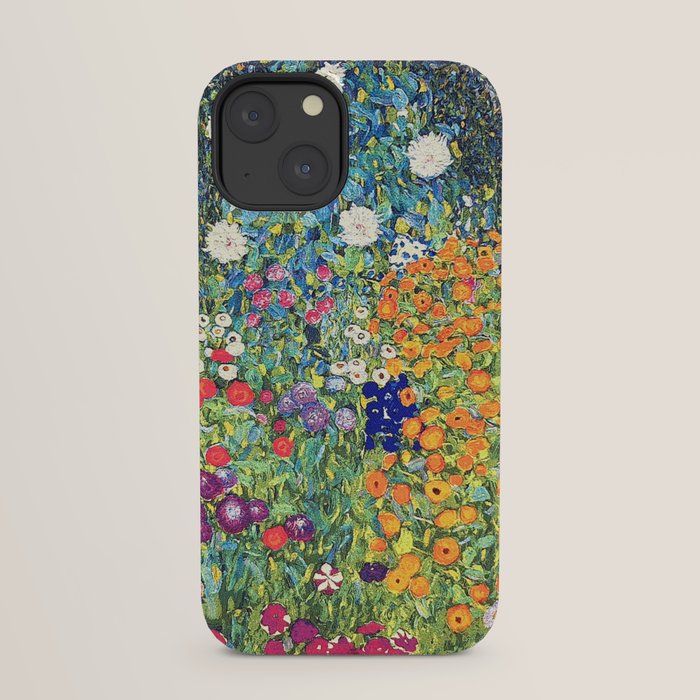 Gustav Klimt Flower Garden 2 iPhone Case Gallery Image 29